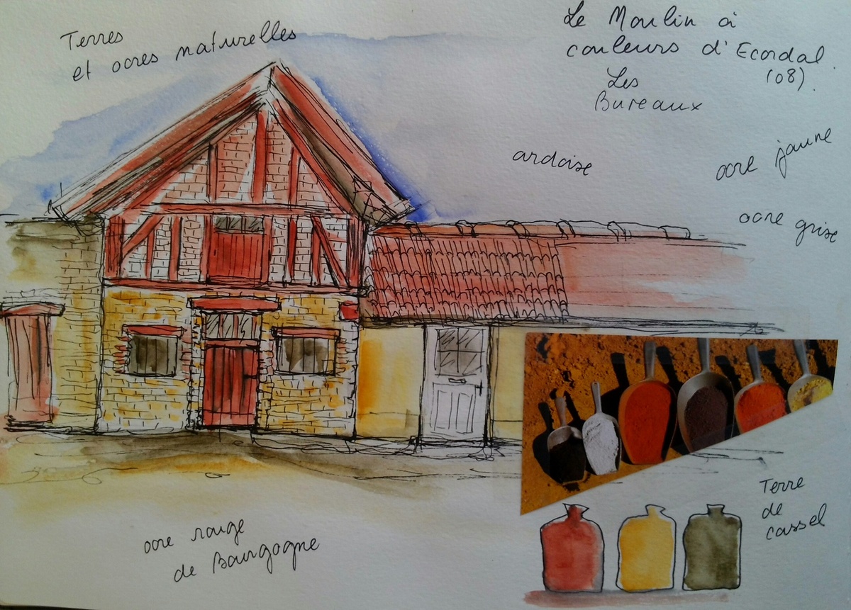 carnet croquis mme Henrion