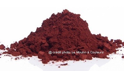 Pigment Oxyde de fer rouge 1450 - Moulin à Couleurs