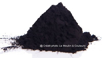 Pigment Oxyde de fer noir surfin - Moulin à Couleurs