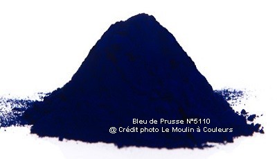 Pigment Bleu de Prusse pur