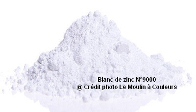 Pigment Blanc de Zinc Neige