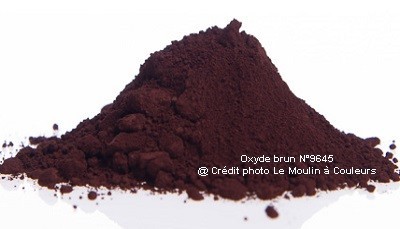 Pigment Oxyde de fer brun T.