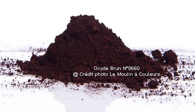 Pigment Oxyde de fer brun 13